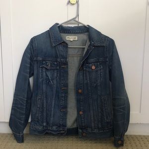 Madewell denim jacket size XS
